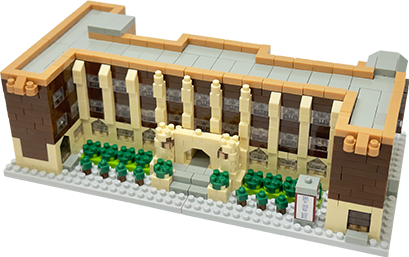 学習院オリジナルナノブロックを進呈中！