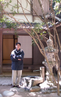 [Hal at Soseki's house in Matsuyama]